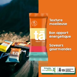 TÂ - BARRES BIO ENERGIE abricot/cajou