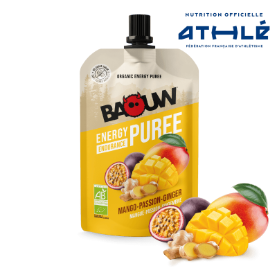 Baouw - purées Et Compotes Énergétiques Mangue - Passion - Gingembre Baouw - purées Et Compotes Énergétiques Mangue - Passion - Gingembre