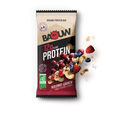 Baouw- Barre Protéinée Fruit Rouge Cajou Baouw- Barre Protéinée Fruit Rouge Cajou