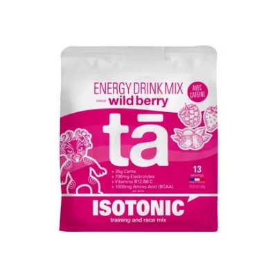 Tā Energy - Energy Drink Mix - Fruits Rouge - Boisson isotonique endurance