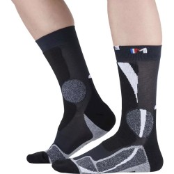 Monnet - Chaussettes De Trek Mid Expert Blanc Monnet - Chaussettes De Trek Mid Expert Blanc