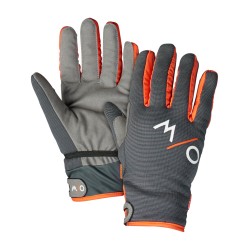 One Way - Gant Universal - Xc Glove - Gris asphalte/Orange flamme
