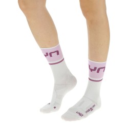 Uyn  – Woman Cycling One Light Socks – White/Lilac