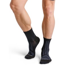 X-Socks -Chaussettes Hike Discover Ankle - black/charcoal X-Socks -Chaussettes Hike Discover Ankle - black/charcoal