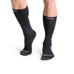 X-Socks - Run Perform Warm Crew  Black / Light Grey
