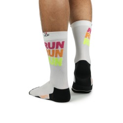 La Chaussette de France - Coyote Run Run Run Blanc