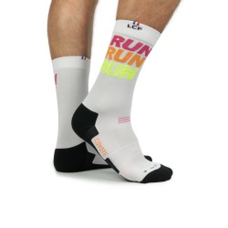 La Chaussette de France - Coyote Run Run Run Blanc