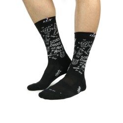 La Chaussette de France - Coyote Graffiti Noir