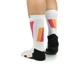 La Chaussette de France - Coyote Blast Blanc/Orange
