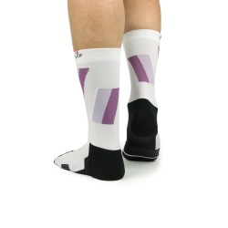La Chaussette de France - Coyote Blast Blanc/Violet