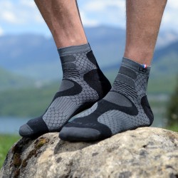 La Chaussette de France - Nepal Gris/Noir