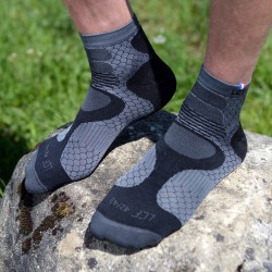 La Chaussette de France - Nepal Gris/Noir