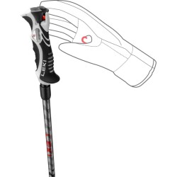 Leki Hot Shot S — Bâtons de ski piste avec réservoir 174 ml