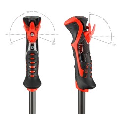 Leki – Bâtons piste Airfoil 3D - Trigger 3D, alu HTS Leki – Bâtons piste Airfoil 3D - Trigger 3D, alu HTS