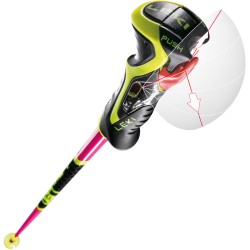 Leki – Venom SL 3D – bâtons slalom alu/carbone 110–135 cm Leki – Venom SL 3D – bâtons slalom alu/carbone 110–135 cm