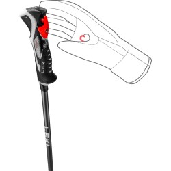 Leki Carbon 14 3D – piste carbone 14 mm, Trigger 3D ProG Leki Carbon 14 3D – piste carbone 14 mm, Trigger 3D ProG