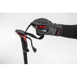 Leki Sherpa FX Carbon — pliable 5 brins, Aergon Air, 110–130 cm