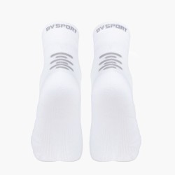 BV Sport - Chaussettes Run Marathon.2 Mid Blanc/Gris BV Sport - Chaussettes Run Marathon.2 Mid Blanc/Gris
