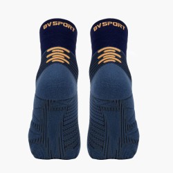 BV Sport - Chaussettes Run Marathon.2 Mid Bleu/Marine