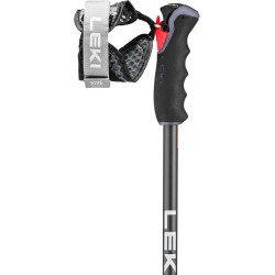 Leki - Peak Vario 3D - White Dark Orange Anthracite réglable 110–140 cm