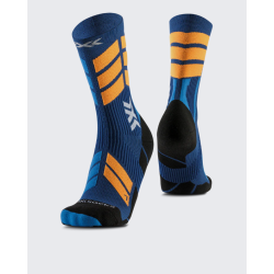 X-Socks -  X-Country Perform Crew Marine/Orange