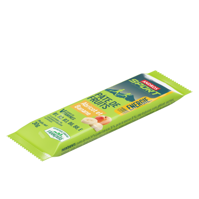 Andros - Pâtes De Fruits Vitaminées Abricot Banane Unité