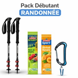 Pack débutant randonnée – Bâtons, énergie & sécurité