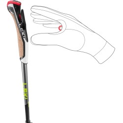 Leki - Traveller Alu – Bâton marche nordique télescopique 90–130