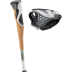 Leki - Cross Trail Carbon – Bâton rando/trail réglable 100–135