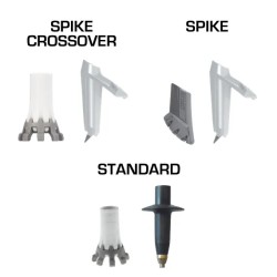 TSL - Tactil C20 Jade Spike – Bâtons marche nordique magnétiques