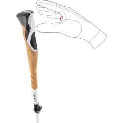 Leki - Cross Trail FX Superlite – Pliable réglable 110–130, 186 g