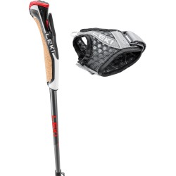 Leki - Instructor Lite – Bâton marche nordique réglable 100–125 Shark