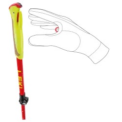 Leki - Ultratrail FX Junior, bâton trail junior carbone pliable