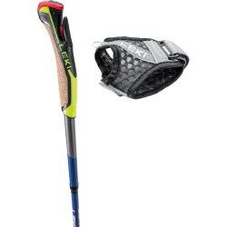 Leki  - Traveller FX.One Carbon, bâton pliable carbone compact