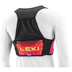 Leki - Trail Running Quiver Vest Pink 2.0, gilet trail 6L