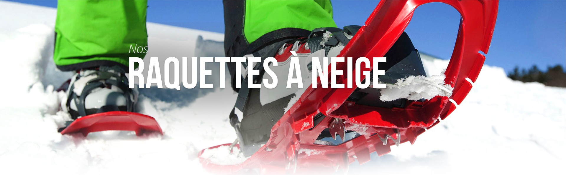 Raquettes à neige
