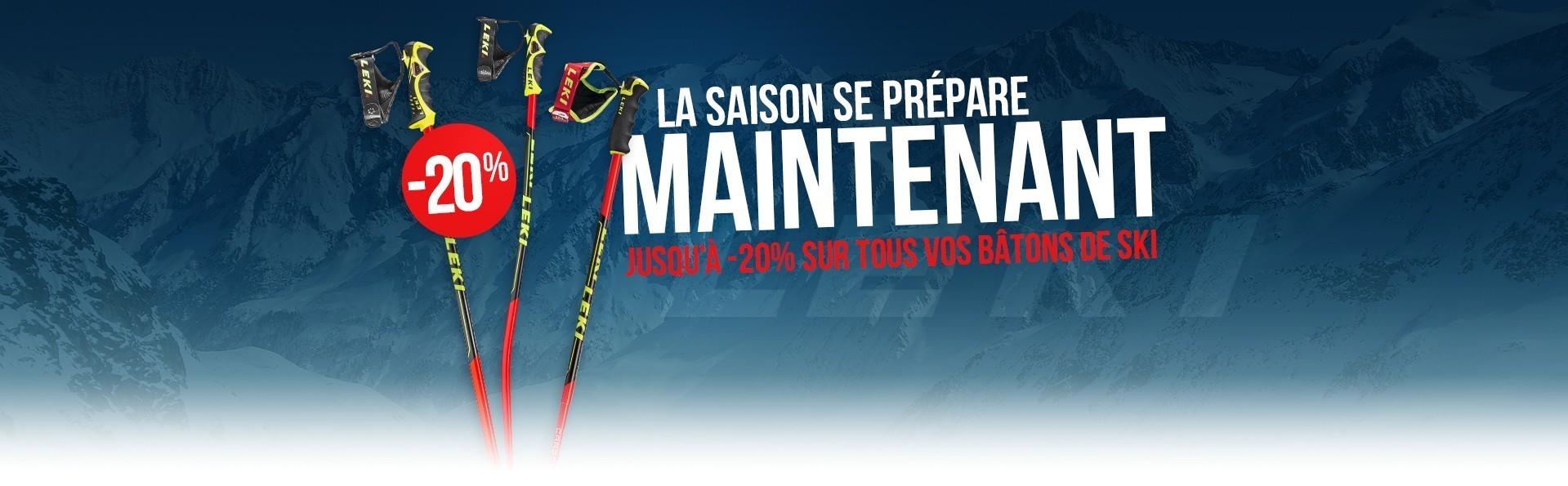 Bâton de ski de randonnée Camp